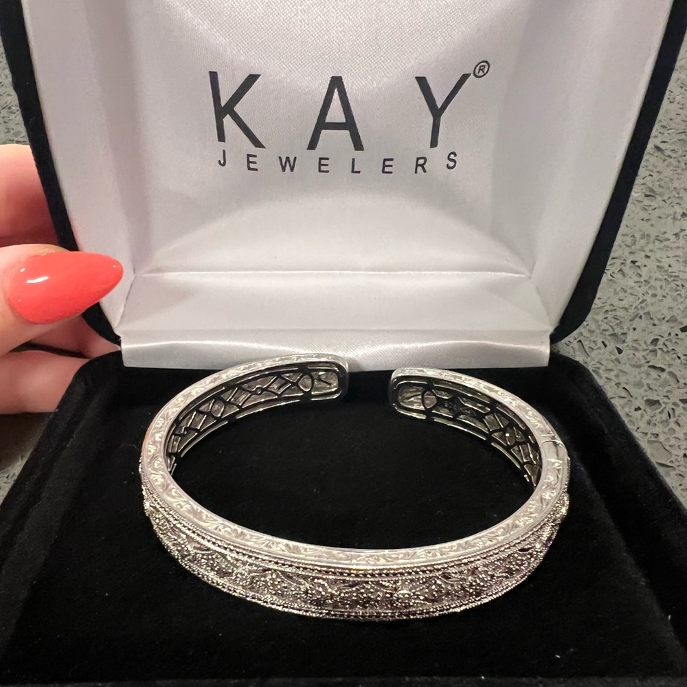 Kay Jewelers Diamond Bracelet 925 Silver